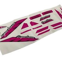 PIAGGIO SUPERBRAVO ADESIVI ADESIVO AUFKLEBER KIT A