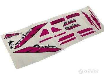 PIAGGIO SUPERBRAVO ADESIVI ADESIVO AUFKLEBER KIT A