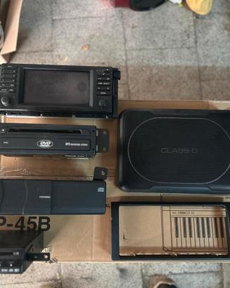 Autoradio originale BMW X5e53+sub PIONEER