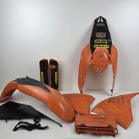 KTM EXC SX 2008 2011 KIT PLASTCHE PLASTIC SET