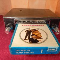 Lettore Stereo 8 per auto (era Voxson) +2 cassette