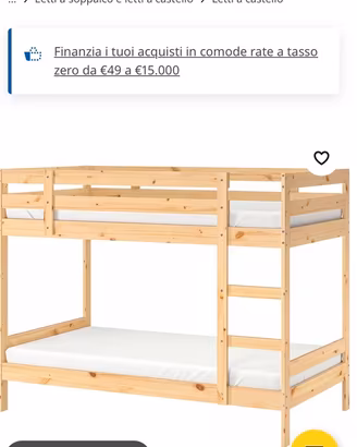 Letto castello
