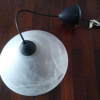 Lampadario in vetro Idea Linea Luce -made in Italy