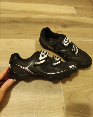 Scarpe Northwave Spike nero-bianco Mountain bike