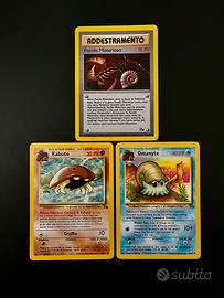 Fossili Carte Pokemon