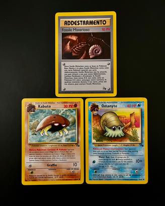 Fossili Carte Pokemon