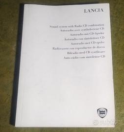 Manuale Autoradio con Sintolettore CD Lancia