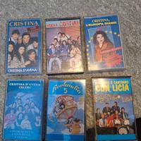 lotto musicassette crstina d'avena