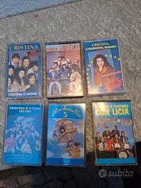 lotto musicassette crstina d'avena
