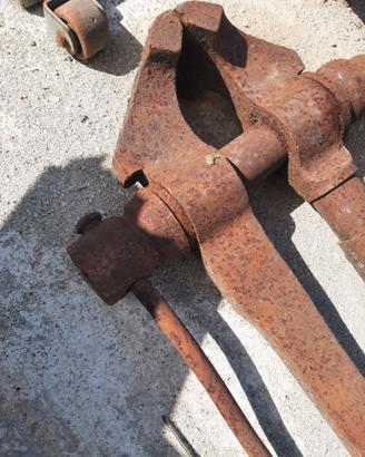 MORSA da banco fabbro robusta a cerniera vintage