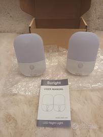 Suright * 2 Luci Led notturne * Nuove