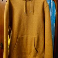 ampia felpa imbottita con pelliccetta