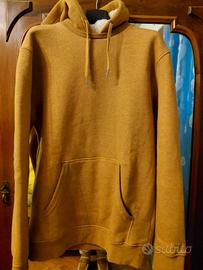 ampia felpa imbottita con pelliccetta