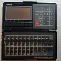 agenda vintage anni 80 Casio