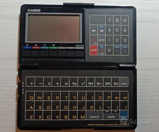 agenda vintage anni 80 Casio