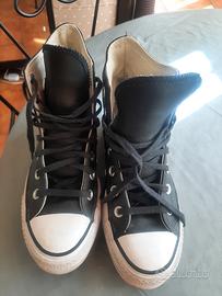 Scarpe Converse All Stars in pelle taglia 36