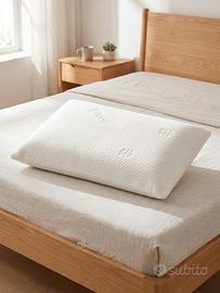 Guanciale Memory Foam Natura Comfort White Cuscino