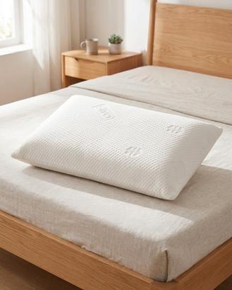 Guanciale Memory Foam Natura Comfort White Cuscino