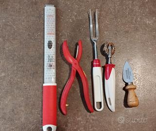 set utensili da cucina 5 pezzi