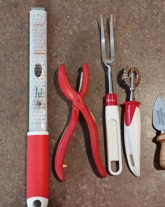 set utensili da cucina 5 pezzi