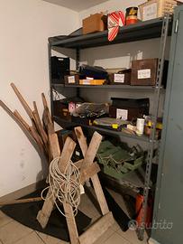 Staggere e scala da giardino