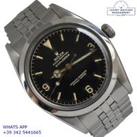 ROLEX Explorer 1016 glossy brown gilt galvanic