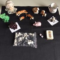 Miniature varie oggetti ceramica-terracotta-ecc