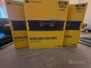Vengeance RGB DDR 5  / 192 Gb  5200 Mhz  48gb x 4