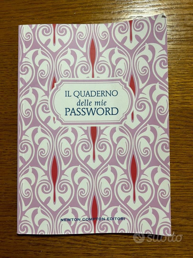 Il quaderno delle password - Libri e Riviste In vendita a Cuneo