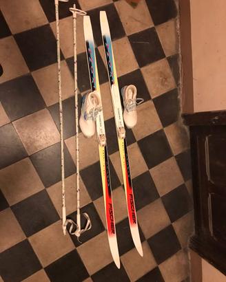 sci da fondo da donna + scarpe