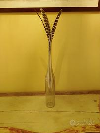 bottiglia in vetro soffiato 