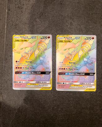 Reshiram & Charizard GX (Secret) - Carte Pokémon