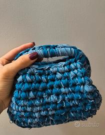 Clutch bag denim