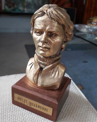 Gilles Villeneuve Scultura 1980