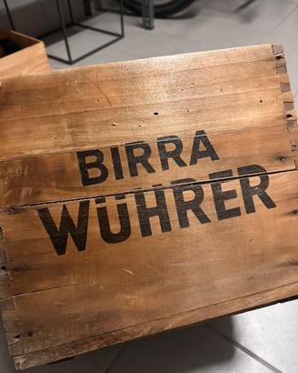 Cassa vecchia portabevande