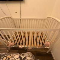 Lettino bimbo 70x130 con materrasso nuovo