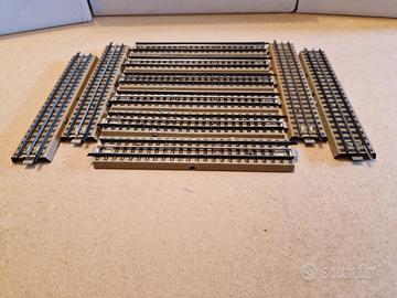 Marklin H0 Lotto Di Binari Dritti Vintage 3600 Rif