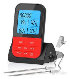 Termometro Forno Doppia Sonda cucina digitale