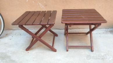 tavolini vintage spiaggia