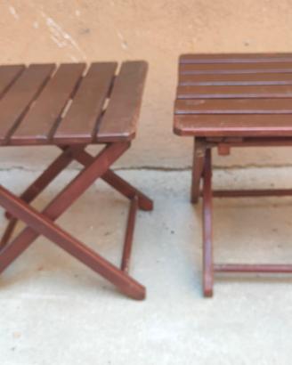 tavolini vintage spiaggia
