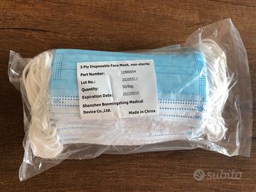 50 mascherine chirurgiche