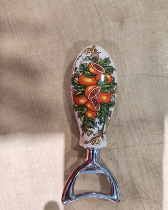 Apribottiglia in ceramica e acciaio inox, Ceramica