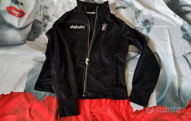 Felpa DATCH nera unisex taglia M