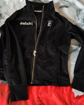 Felpa DATCH nera unisex taglia M