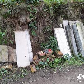 Davanzali, soglie, lastre in marmo