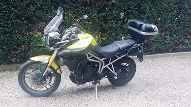 Triumph Tiger 800 assetto LOW basso, scarico sport