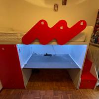 Camera  da letto con scrivania