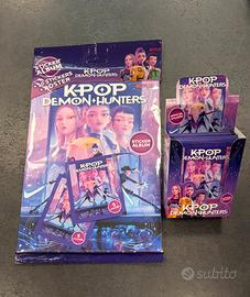Album + Box 40 bustine di fig. K-Pop Demon Hunters