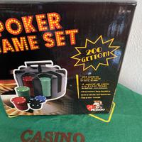 Set poker MODIANO 200 fiches nuovo