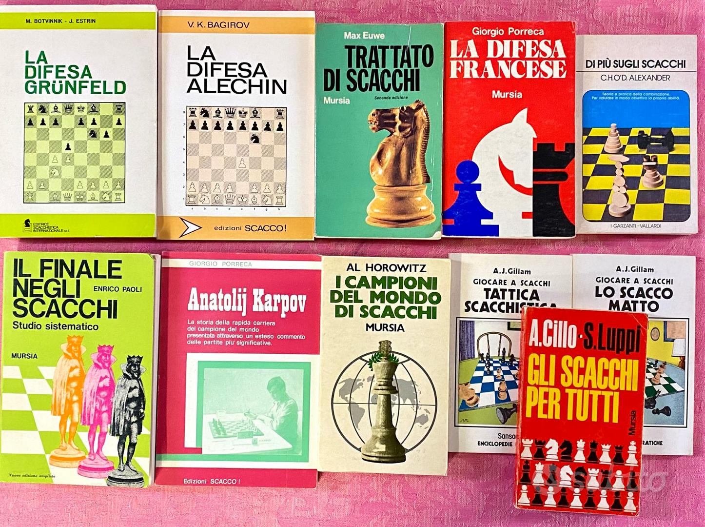 Libri di Scacchi Libri di scacchi - Libri e Riviste In vendita a